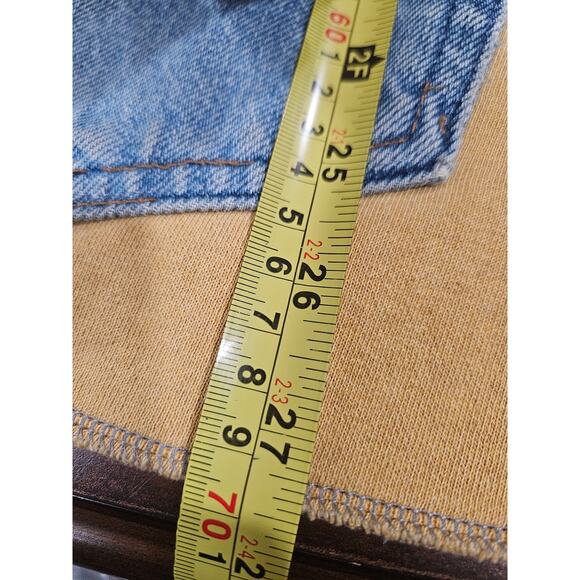 Vintage 90s Authentic Pigment Jacket Butter Yellow Art to Wear Clay Buttons Sz M - Picture 4 of 8